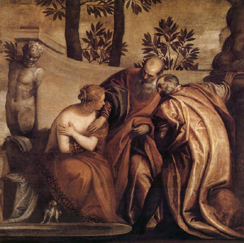 Paolo Veronese Suzanne et les vieillards